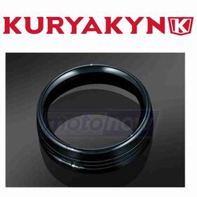 Kuryakyn Mn/yr00 Headlight Trim Ring For 1986-2009 Harley Davidson Flht Electra Oh
