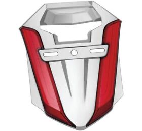 Kuryakyn Omni L.e.d Rear Fndr Cover Chrome 3258