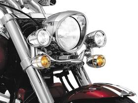 Kuryakyn Zz31240 5001 Constellation Driving Light Bar With Signal Blinkers Mount Required