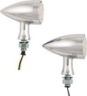 L22-64b4ae Harddrive Mini Amber Led Bullet Marker Light Chrome Lens