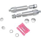 2020-0411 L32-03a4 Drag Specialties Chrome Rear Turn Signal Relocation Kit