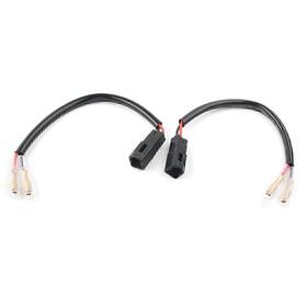 Lbox 550746176175 2 Pcs New Turn Signal 2-wire Connector Harness With Sleeve For Ducati 848 1098 1198