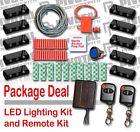 Led Light Control Kit Fits Package Harley Remote Hd Install Neon Black