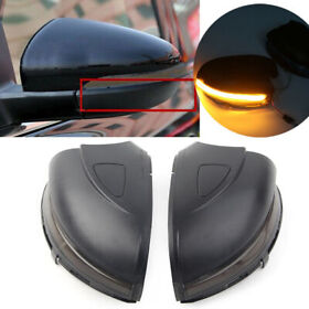 Led Side Mirror Sequential Dynamic Turn Signal Light For Vw Golf 6 Gti Mk6 09-13