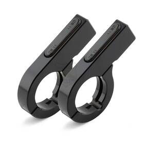 Lenkdou Mp02-001-0044b-58mm-dt Black 55-58mm Led Turn Signal Clamp Light Fork Tubes Amber For All Motorcycles