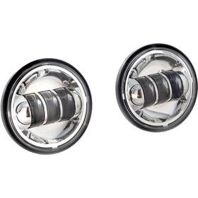 Letric Lighting Co. 810088721519 Co. 4.5 Inch Led Passing Lights Chrome Llc-lpl-c