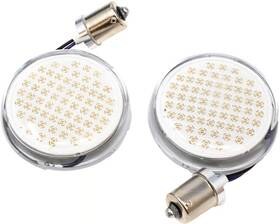 Letric Lighting Co. Llc-d6a Co. Deluxe Bullet Style Led Insert - 1156 Amber Motorcycle