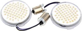 Letric Lighting Co. Llc-d6r Co. Deluxe Bullet Style Led Insert - 1156 Red