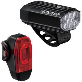 Lezyne 1-led-2p-v1437 Micro Drive 800 /ktv Headlight And Taillight Set - Black