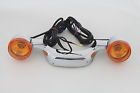 License Bar Chrome Turn Led Harley Plate Electra Rear Lamp Glide Tour Signal