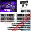Lu-mc-smd-pu-18pc Lu-mc-smd-pu 18pc Ledglow Advanced Purple Smd Led Motorcycle Light Kit 714169597263