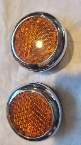 Lucas 57151 Rer25 Amber Reflector 2 Reflectors