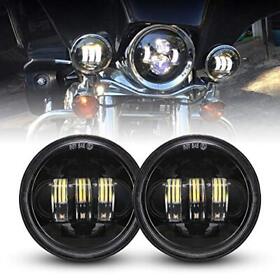 Lx-light 4.5 Inch Black Led Auxiliary Spot Fog Passing Lights Lamp