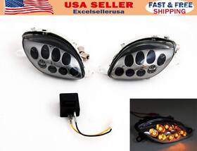 Madhornets Ts-047-smoke Left And Right Smoke Front Turn Signals Fit For Suzuki Hayabusa 1300 1999-2007 Us