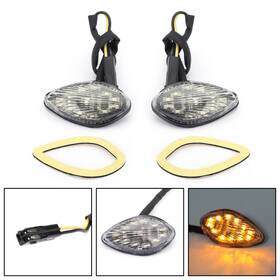 Madhornets Ts-081-clear Clear Turn Signals For Honda Cbr 600 F3/f4/f4i 1000 Rr Cb 919 Ue Ey