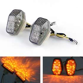 Madhornets Ts-096-smoke Turn Signals Light For Suzuki Gsxr600 750 1000 Sv650&s Dl650/1000 Bandit Blak