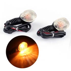 Madhornets Ts-105-clear Front Rear Turn Signals Blinker Indicator For Kawasaki Klx250x Xt 660r 660x C