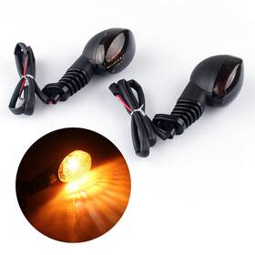 Madhornets Ts-105-smoke Front Rear Turn Signal Blinker Indicator Fits Kawasaki Klx250x Xt 660r 660x S Sa