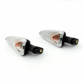 Madhornets Ts-115-clea Universal Short Stalk Turn Signals Indicators For Bmw S1000rr 2010-14 Clear Ue