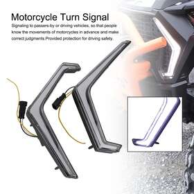 Madhornets Ts-212-clear Utv Led Fang Accent Turn Signal Light Kit For Polaris Rzr Xp 1000 Turbo 2019 Yu