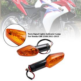 Madhornets Ts-241-amber Turn Signal Lights Indicator Lamp For Honda Cbr 250r 300r Cbf 125 150 Amber Us