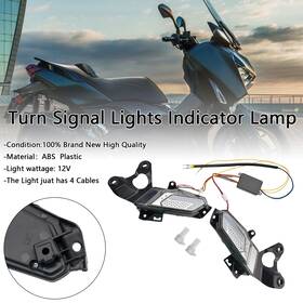 Madhornets Ts-245-whi Turn Signal Lights Indicator Lamp Yamaha Xmax 300 2023-2024 White