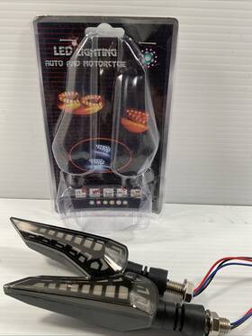 Mailaier 004bj5 Drop-shaped Turn Flow Light Motorcycle Indicator 12v Signal