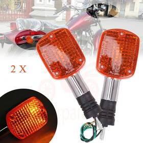 Maxhanest Mpa-b172hd0200a-1 Us 2x Turn Signal Blinker Lights For Honda Shadow 500 Vt500c Rebel Ca250 Cmx250