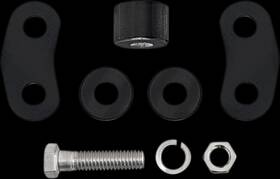 Memphis Shades Meb9897 Headlight Extension Block Short Black #meb9897