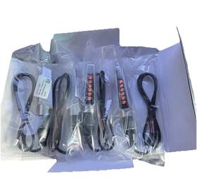 Mfc Mfc-220684254y 4 Pack Motorcycle Silver Turn Signals Blinker Lights 12v Universal