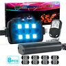 Mic-mul-535 Mictuning Pods Motorcycle Rgb Led Lights Under Wheel 191301053519