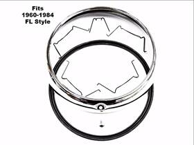 Mid Usa 67712-60a Panhead Shovelhead Headlamp Door Kit