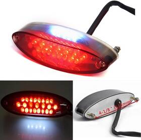 Miss Moly Lxecbus063 Universal 28 Leds Motorcycle Atv Tail Light Brown Green Red White Yellow