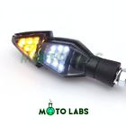 Mltslt110whlab029 Motolabs White Amber Turn Signal Run Light Fit 699966196959