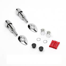 Mokitdora Mokljj126 Softail Rear Turn Signal Relocation Kit For Cross Bones Fat Boy Springer 03-17
