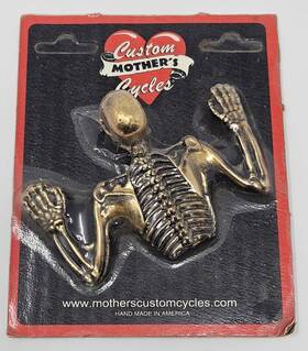 Mothers Custom Cycles Ds-287567 Gold Skeleton F/t Lite Light New - Made In Usa