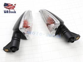 B120w Moto-decal Turn Signals Light With Bulb Lamps Clear Lens For 2007-2014 2010 Shiver 750