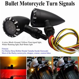 Motorcycle Led Brake Running Turn Signal Tail Light For Harley Dyna Bobber Xl