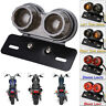 Mpp-b1700150001p-8f Motorcycle Led Dual Twin Brake Tail Turn Signal License Plate Integrated Light