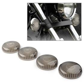 Motorshop168 523456442311 Turn Signal Lens Cover Smoke For Yamaha Road Star /v 1100 /vmax 1200 1700