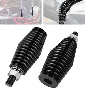Nilight Whip-131 2pcs Heavy Duty Barrel Spring Mounting Base For Whip 2 Pack Black