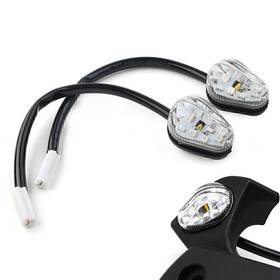 Nomura 740000851997 2x Led Clear Turn Signal Light For Yamaha Fz10 09 07 Fz03 Fz25 Fj-09 Xsr 700 900