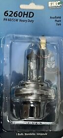 Nos Eiko 6260hd Heavy Duty Halogen H4 60/55w 12v Headlamp