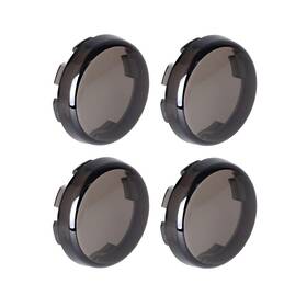 Nthreeauto 709202108018 Smoke Bullet Turn Signal Light Lens Cover Compatible With Harley Sportster St