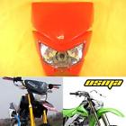 Osma-hl-01orgn Osma Ktm Exc Xc Mxc Supermoto Orange Dirt Bike Headlight
