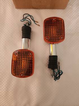 Oumurs Dr-2172hd02001-a 2x Turn Signal Blinker Light For Honda Magna Vf250 Vf750 Rebel Ca250 Cmx250 New