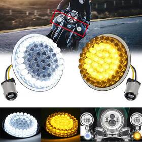 Oumurs Mpp2172hloo2711-1f 1157 Bullet Led Turn Signal Light Insert Fit For Harley Dyna Super Glide Softail