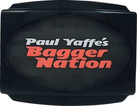 Paul Yaffe Bagger Nation Pyo Uslp3-b-23l License Plate Frame - Black Pyo Uslp3-b-23l