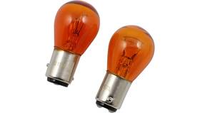 Peak Lighting 1157a-bpp Miniature Light Bulbs - Amber 12.8v/14v 27w/8.5w