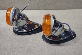 Peterson Manufacturing Pm100-15 Signal Marker Lights Harley Davidson Indian International Fiat